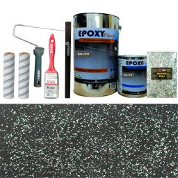 Set Vopsea Epoxidica Antracit Green Sea