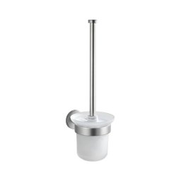 WENKO 19614100 - Perie WC BOSIO MATT 10x14 cm oțel inoxidabil/argintiu/satinat