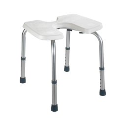 WENKO 206051100 - Scaun SECURA 46x53,5 cm alb/argintiu