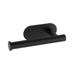 WENKO 24287100 - Suport pentru hârtie igienică TURBO-LOC OREA BLACK, inox/negru, 16 x 7 cm