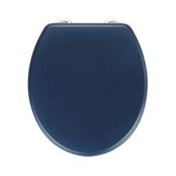 WENKO Capac WC PRIMA 25172100-WC, 37 x 41 cm, albastru/argintiu