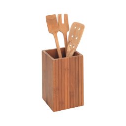 WENKO 54941100 - Set de 3 ustensile de bucătărie, 11 x 18 cm, maro