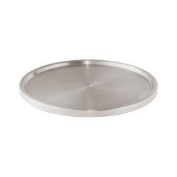 WENKO 2334100 - Tavă din oțel inoxidabil 26,5 x 1,5 cm, inox/argintiu