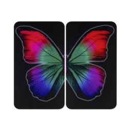 WENKO 2521474500 - Placă de acoperire ABDECKPLATTE - GRAFIK 30 x 52 cm, multicolor