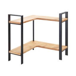 WENKO 53028100 - Poliță LOU 30 x 33 cm, negru/maro