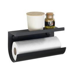 WENKO 71144800 - Suport pentru role JET, 30 x 15 cm, negru