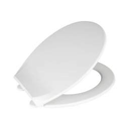 WENKO 21901100-WC Capac WC KOS 44x37 cm alb/argintiu