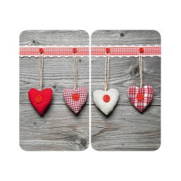 WENKO 2521481100 - Placă de acoperire 30x52 cm multicoloră/gri/transparentă