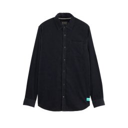 SCOTCH & SODA Cămaşă Regular-Fit Corduroy 181253 001 meteorite