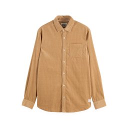 SCOTCH & SODA Cămaşă Regular-Fit Corduroy 181253 260 tannin