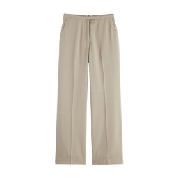SCOTCH & SODA Pantaloni Edie High Rise Wide Leg Gabardine ULH01010F 292 plaza taupe