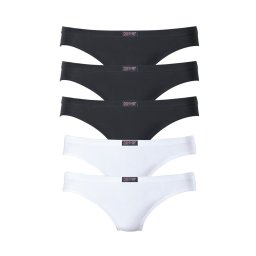 H.I.S Tanga negru / alb