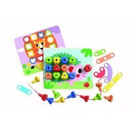Tooky Toy: joc educativ 3 în 1 – set de 53 piese