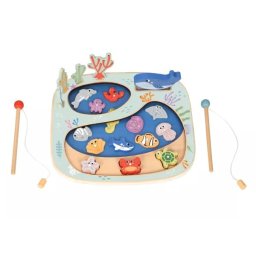 Tooky Toy: Joc de pescuit din lemn
