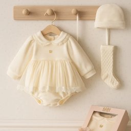 Set Botez Catifea Premium Fetite Stefania