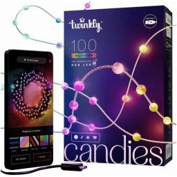 Instalatie pentru brad LED Wi-Fi Bluetooth 6m
