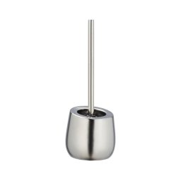 WENKO 24140100 - Perie WC BADI, 13,5 x 38 cm, argintie