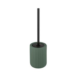 WENKO 24808100 - Perie WC BELLUNO 11,5 x 42 cm verde/negru