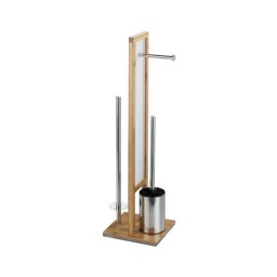 WENKO Perie WC RIVALTA 24391100, 18x70 cm, maro/alb/negru