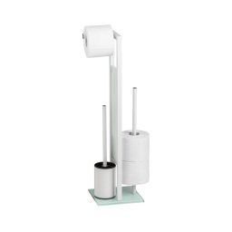 WENKO 21565100 - Perie WC RIVALTA 18x70 cm alb/negru