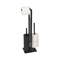 WENKO 25400100 - Perie WC RIVALTA 18x70 cm neagră