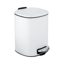 WENKO 24779100 - Coș ALASSIO 20,5 x 27 cm, alb/negru