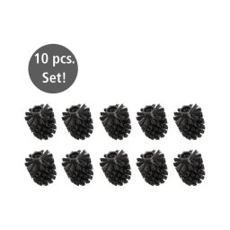 WENKO 24090800 - Cap pentru perie WC 8x9,3 cm negru