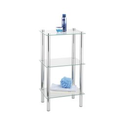 WENKO 15851100 - Raft YAGO 40x74 cm argintiu/transparent