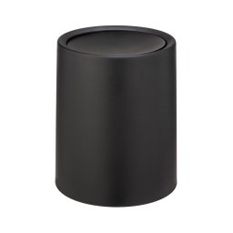 WENKO 25208100 - Coș ATRI, 21 x 25,5 cm, negru