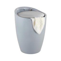 WENKO 25625100 - Taburet CANDY, 36x50,5 cm, gri/negru