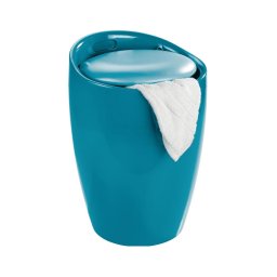 WENKO 20625100 - Taburet CANDY, 36 x 50,5 cm, turcoaz/negru