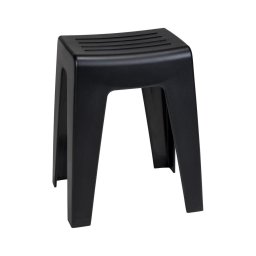 WENKO 25156100 - Taburet KUMBA 38x47 cm, negru