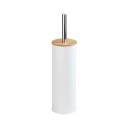 WENKO 24393100 - Perie WC TORTONA, 9,5 x 38,5 cm, alb/maro