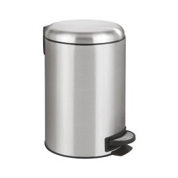 WENKO 22703100 - Coș LEMAN 25x38 cm inox satinat/negru