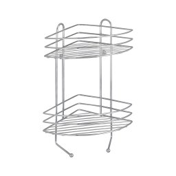 WENKO 15498100 - Etajeră EXCLUSIVE de colț, 23 x 30,5 cm, crom lucios