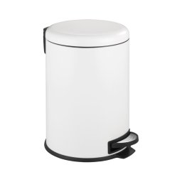 WENKO 22708100 - Coș LEMAN 30,5 x 44 cm alb/negru