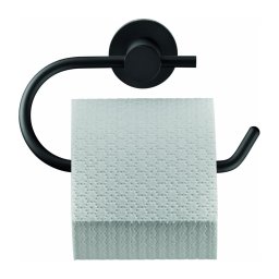 Duravit D-CODE 99264600 - Suport pentru hârtie igienică, negru mat