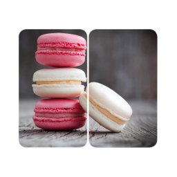 WENKO 2521496100 - Capac de protecție pentru plită, 52 x 30 cm, multicolor/gri/transparent