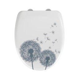 WENKO 22409100-WC Capac WC ASTERA 45 x 38 cm multicolor/argintiu