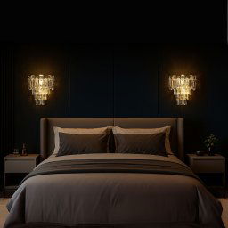 Aplica Cristal BELMONTE, 3x E14, Transparent ModernLight Concept