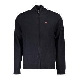 Cardigan negru pentru bărbați Napapijri