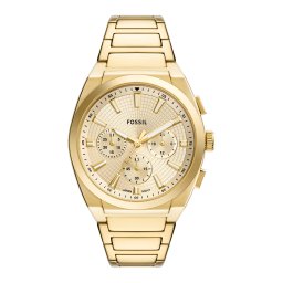 FOSSIL Ceas analogic 'Everett' auriu / negru