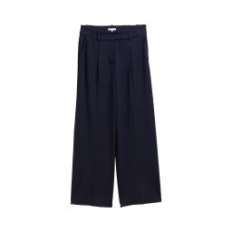 TOM TAILOR Pantaloni cu dungă 'Lea' albastru închis