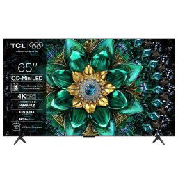 Televizor TCL Mini LED 65Q6C 164cm 65inch Google TV Ultra HD 4K Black