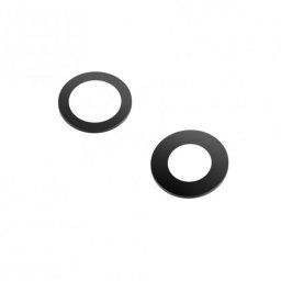 Piese si componente Geam Camera Spate Apple iPhone 12, Wide + UltraWide, Negru