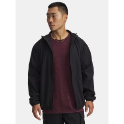 Men's Under Armour UA Unstoppable Txt Woven Jacket Jkt-BLK - Mens