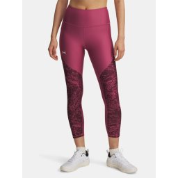 Under Armour Tech Print Panel Ankle Leg-RED Leggings - Women's