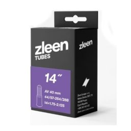 Zleen 14 x 1.75-2.125 valva Schrader AV40 mm