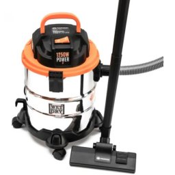 DAEWOO DAVCW90-20L industrial aspirator sac praf fără umed-uscat 1250 W 20 l argint / portocaliu / negru