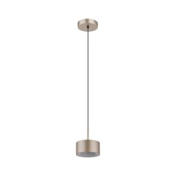 Globo 56964H - Lampă suspendată LED RAYMOND pe cablu, 12 W, 230 V, 3000 K, Ø 15 cm, alamă